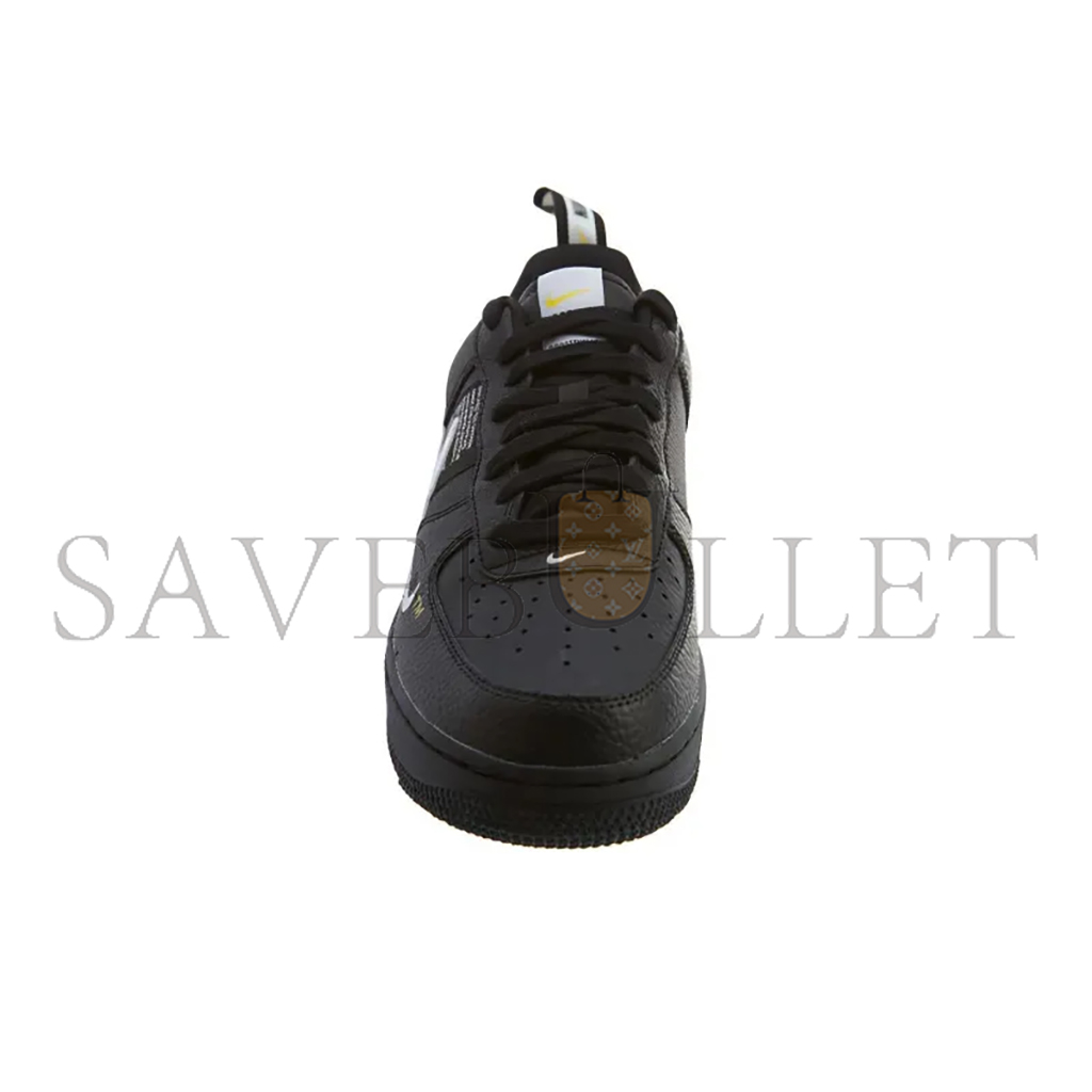 NIKE AIR FORCE 1 LOW UTILITY BLACK WHITE AJ7747-001